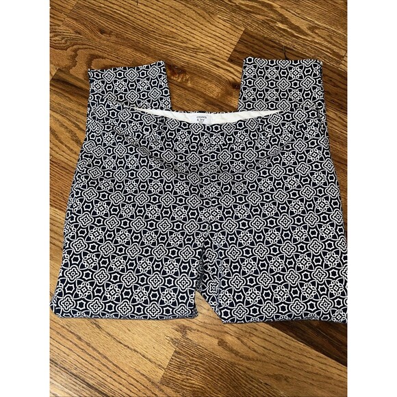 Crown & Ivy Women’s Geometric Design Dress Pants Size 12P - Picture 1 of 4